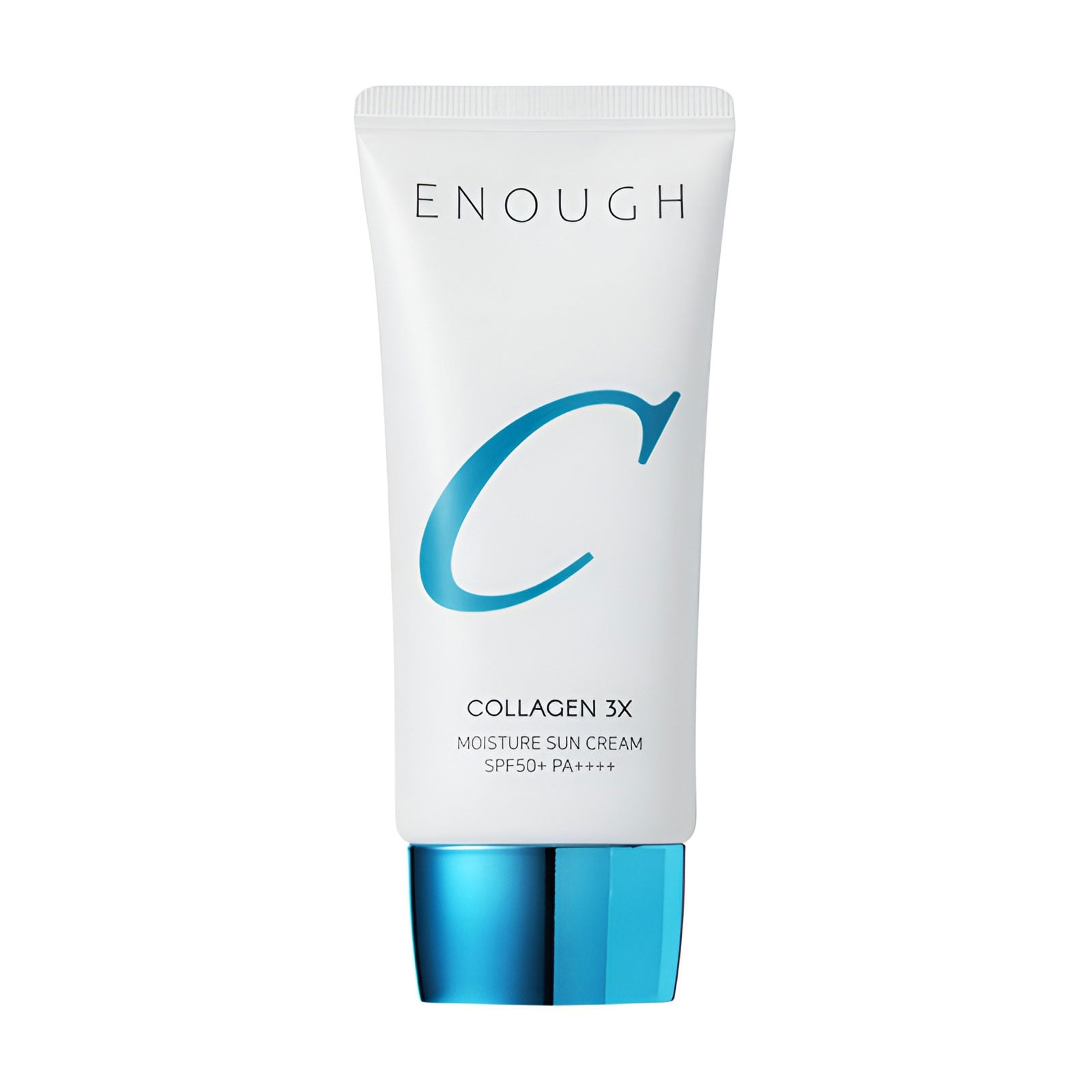Уцінка! Зволожувальний сонцезахисний крем для обличчя Enough Collagen 3Х Moisture Sun Cream SPF 50+ / PA ++++ з колагеном, 50 г
